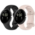 thumbnail image 1 of KOMI Bands Compatible for Google Pixel Watch & Pixel Watch 2 Replacement for Pixel Watch 2 Accessory Band Colorful Adjustable Bracelet Strap for for Google Pixel Watch Wristbands W/Metal Buckle, 1 of 5