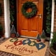 thumbnail image 1 of Tapete navideño Luxurux, alfombra navideña antideslizante de fibra de coco, 1 of 6