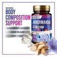 thumbnail image 6 of Akkermansia Gut Health Supplement - Premium Akkermansia Probiotic With Prebiotic Fiber - Akkermansia Muciniphila 2 Billion AFU Per Serving - GLP-1 Support for Women & Men, Bottled USA - 60 Capsules, 6 of 9
