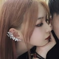 thumbnail image 6 of LOLIPPYY 1Set Plated Alloy Elf Ear Studs Earrings Fashionable Durable Woman Earrings for Decoration and, 6 of 8