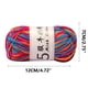 thumbnail image 3 of Fiudx Lana de Bebé Tejida a Mano, Hilo de Algodón Suave Degradado, 50 G, Hilo para Manualidades, 325 M de Largo, Ideal para Crochet, Punto, Muñecas, Bolsos, Suéteres y Bufandas. Ideal para Todas Las, 3 of 6