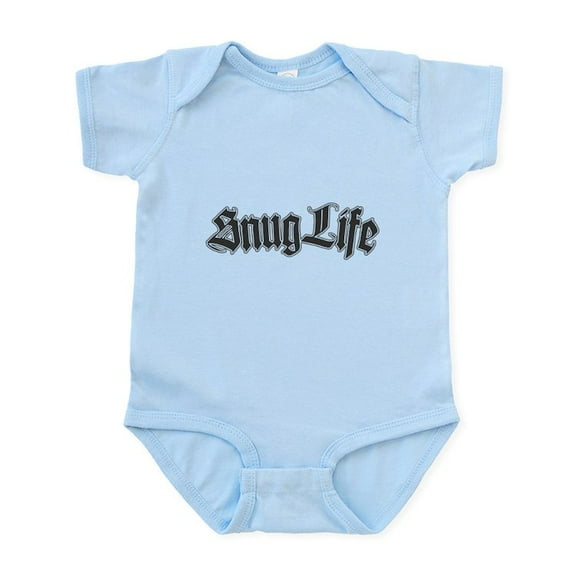 CafePress - Snug Life Body Suit - Baby Light Bodysuit, Size Newborn - 24 Months
