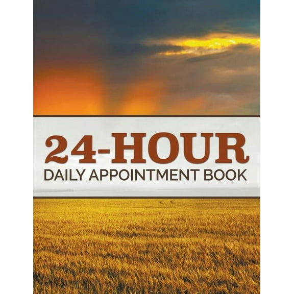 24-Hour Daily Appointment Book (Paperback)