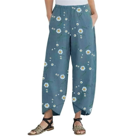 

ketyyh-chn99 Pajama Pants For Women Women High Waisted Flare Pants Solid Color Fashion Pleated Bell Bottoms(7 Colors)