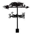thumbnail image 3 of Veleta de coche clásica silueta de metal productos europeos de América del Norte veleta de acero inoxidable, 3 of 6
