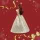 thumbnail image 5 of Muñeca de moda Barbie Signature 2025 Holiday con cabello castaño oscuro, 5 of 6