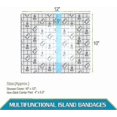 thumbnail image 5 of Waterproof Dialysis Catheter Shower Cover 10x12 Inch Protector With Non-stick Center Pad Picc Line Bandage Patch Dressing Wounds Chest Port Pd Periton, 5 of 5