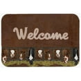 thumbnail image 1 of Carolines Treasures SB3058LCB Welcome Mat With Cows Glass Cutting Board - Large, 1 of 2