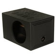 thumbnail image 2 of Q-Power QBOMB10VL Single 10" Vented Ported Car Subwoofer Box Enclosure (2 Pack), 2 of 6