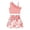 Set129-Pink, variant on 2T 3T 4T 5T 6T Girl Clothes Summer Baby Girl Clothes Toddler Baby Girls Summer Clothes Outfits Top Shirt Cute Shorts Set,Sizes 4-5 Years