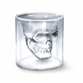 thumbnail image 1 of Creative Skull Transparent Beer Glass Skeleton Water Cup Mug 75ml, 1 of 5