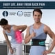 thumbnail image 4 of Back Brace for Men Women - Breathable Waist Lumbar Lower Back Support Belt for Herniated Disc Sciatica Gym Back Pain Relief, 4 of 5