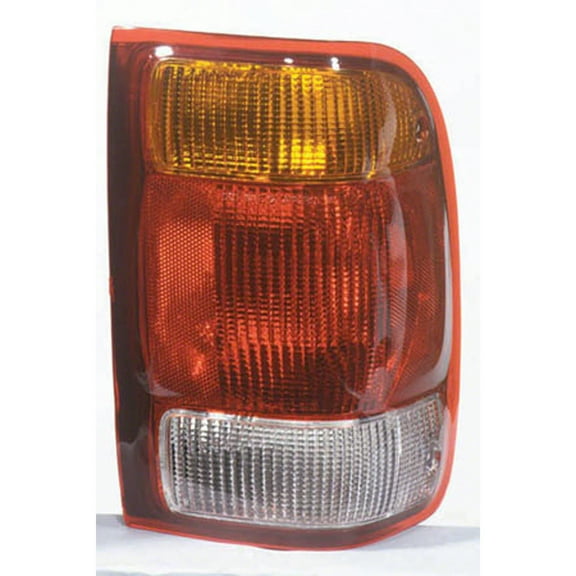 New Aftermarket  Passenger Side Right Amber, Red, White Tail Lamp Lens / Housing F87Z13404BA fits 1998-1999 Ford Ranger