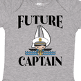 thumbnail image 4 of Inktastic Cute Baby Boy Sailing Captain Boys Baby Bodysuit, 4 of 5