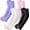 purple, white, pink, black, variant on Arm Sleeves with Thumb Hole, UV Sun Protection Cooling Compression Cover Sports for Men/Women