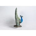 thumbnail image 3 of 22.50" Peacock with Feathers Out Outdoor Garden Statue, 3 of 6