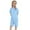 Sky Blue, variant on Toddler Kids Baby Boy Girl Solid Pullover Short Sleeve Sweatshirt T Shirt Crewneck Tops Shorts Set Clothes Girl Comfy Outfit Sets
