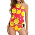 thumbnail image 1 of JAKANYQ Women'S Summer Print Two Piece Swimsuit Lightweight Flowy Swimsuit, L, 1 of 5