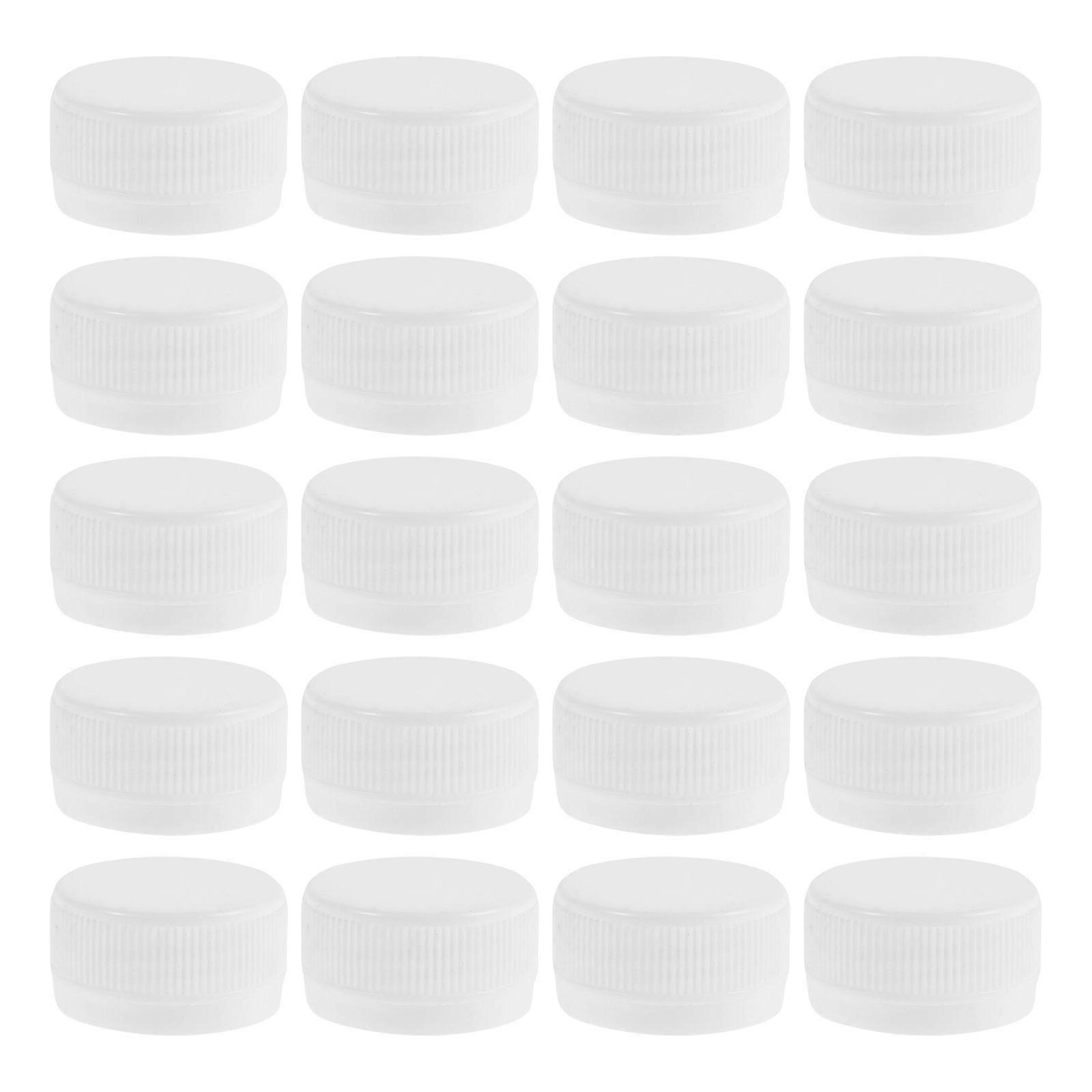 Plastic Spring Caps 100pcs Plastic Drink Bottle Covers Colorful Spring Water Bottle DIY ...