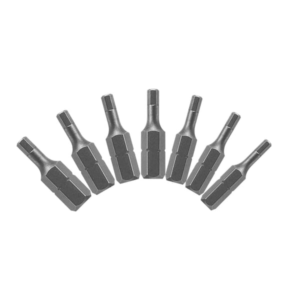 Freud DHXV1-S7 7-Pc. Hex Bit Set, 1-In. - Quantity 3
