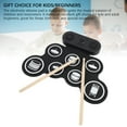 thumbnail image 4 of Tambour Enroulable, Fonction Silicone Clés Tambour Électronique Rechargeable Pliable pour Garçons Filles, 4 of 7