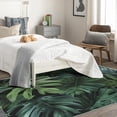 thumbnail image 3 of Green Monstera Leaf Rug 2x3 Area Rugs, Tropical Rugs for Entryway, Jungle Leaf Carpet for Bedroom Living Room, Machine Washable Non-Slip Indoor Door Mat, Soft Low Pile Area Rug, Small Decorative Rug, 3 of 6