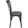 thumbnail image 5 of BizChair 2-pack Walnut X-Back Chair, 5 of 7