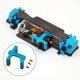 thumbnail image 5 of Montaje de servo de aleación Sunnimix 1:28 RC para Wltoys K989 K979 Car Azul Soporte de montaje servo, 5 of 7