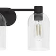 thumbnail image 4 of Hunter - Lochemeade 3-light Noble Bronze, Medium Size Vanity Light, Dimmable, Transitional Style, for Bedrooms, Dining, Living Rooms - 19712, 4 of 8
