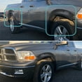 thumbnail image 4 of Spec-D Tuning 4PC Front + Rear Black Pocket Style Rivet Bolt On Fender Flares Compatible with 2009-2018 Dodge Ram 1500, 4 of 4