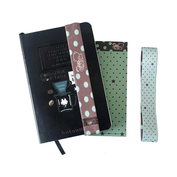 Ywmsfl Creative Elastic Binder Soft Diary Band For A 7 Notebooks With Reversible Print And Travel Friendly Features