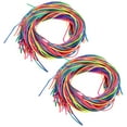 thumbnail image 1 of 64 piezas de cuerda para el cabello para trenzas, coloridas extensiones de cabello para niña africana, banda de cuerda con gradiente, accesorios para coleta para el cabello, adorno para el cabello, 1 of 5