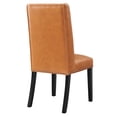 thumbnail image 6 of Modway Baron Dining Chair Vinyl Set of 2 in Tan, 6 of 10