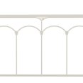 thumbnail image 5 of Hillsdale Furniture Jocelyn Vintage Metal Twin Headboard, Soft White, 5 of 7