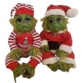 thumbnail image 1 of The Grinch Christmas Plush Doll Reborn Baby Grinch Stuffed Toy Gift, 1 of 4