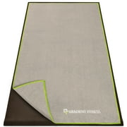 Gradient Fitness Yoga Towel for Yoga Mat (24" x 72"), Non Slip Hot Yoga Towel, Microfiber, Washable