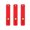 Red, variant on Meitianfacai 3pcs Cell Phone Finger Grip Strap Holder for Hand, Finger Strap Phone Holder, Slim Finger Loop Selfie Grip Compatible with Most Smartphones