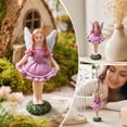thumbnail image 6 of Garden Figurines Miniature Resin Fairies Statues Ornaments for Garden Terrarium Pot Yard Decor Indoor Outdoor Home Party Gift Fairy Garden Decor, 6 of 7