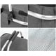 thumbnail image 5 of Cesta de picnic plegable con aislamiento, bolsa térmica plegable, cesta de comestibles portátil para acampar de 22 l con asas de aluminio (gris), gris, (202104160811), 5 of 5