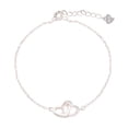 thumbnail image 2 of Fiudx Pulsera de Plata, Cadet Cobre Ajustable, Elegante Colgante Coreano, Comodo para Uso Diario, Regalo para Hombres y Mujeres, Accesorio para Ocasiones Especiales, Simbolismo Reflexivo., 2 of 7