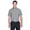 Charcoal Heather, variant on Harriton Men's Short-Sleeve Oxford with Stain-Release - M600S