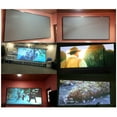 thumbnail image 3 of Foldable Metallic Light-Rejecting Projector Screen - 133 Inch 16:9 Format, 3000 x 1600mm Size, 850g Weight with 20 Pairs of Magic Pastes for Easy Installation, 3 of 6