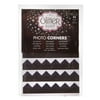 Glitter Dust Photo Corners Black Nickel 84Pk