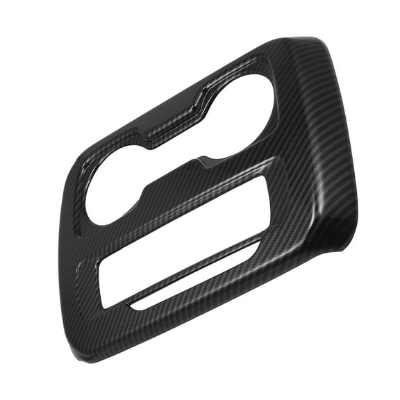 Carbon Fiber Pattern Central Control Gear Shift Panel Cover Trim Accessories for Chevrolet Colorado 2015-2022 Black