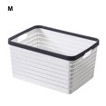 thumbnail image 4 of mmirethe Ventilation Convenient Storage Cabinet For Chopsticks And Forks Storage Basket Storage Box Baskets Desk white mini white m, 4 of 6
