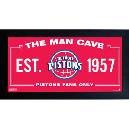 Steiner Sports NBA Framed Man Cave Sign Memorabilia