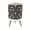 Color 2, variant on Small Trash Can with Lid Rustic Blue Rowboat Sandy Beach Seagull Ocean Waves Sunrise 1.8 Gallon Dog Proof Trash Can Round Garbage Can Waste Bin Wastebasket for Bathroom Bedroom Living Room