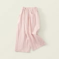 thumbnail image 6 of Ashirexll Wide Leg Pants, Summer Pants, Girls Pants 3-14Y Loose Mid Waist Wide Leg Pants Casual Summer Trousers for Children, 6 of 7