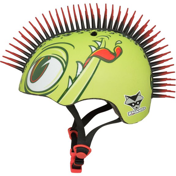 Casco Raskullz Slimeball Verde para Niños Mayores de 5 Años