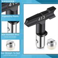 thumbnail image 3 of 10 Pcs Tips Airless Paint Sprayer Nozzle Tip and 10 Pcs Airless Filter Paint for Sprayer Accessories, 3 of 5